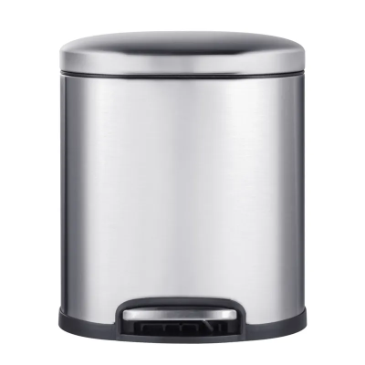 Ведро для мусора Topper-TC-0205 SS Color/плавное закрытие/овальное/5л/нержавейка (MI7059) Ведро для мусора Topper-TC-0205 SS Color/плавное закрытие/овальное/5л/нержавейка (MI7059)